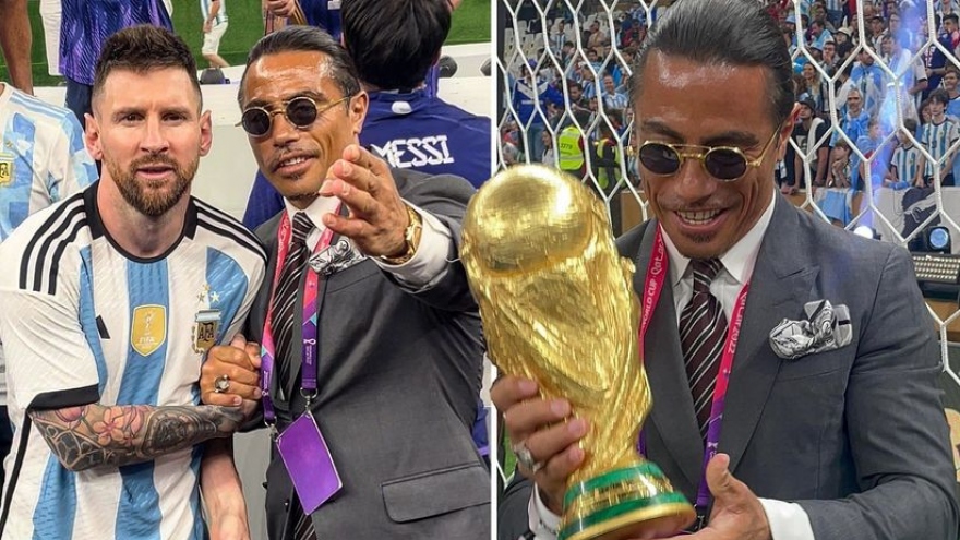 FIFA điều tra vụ “Thánh rắc muối” xuống sân ăn mừng chức vô địch World Cup